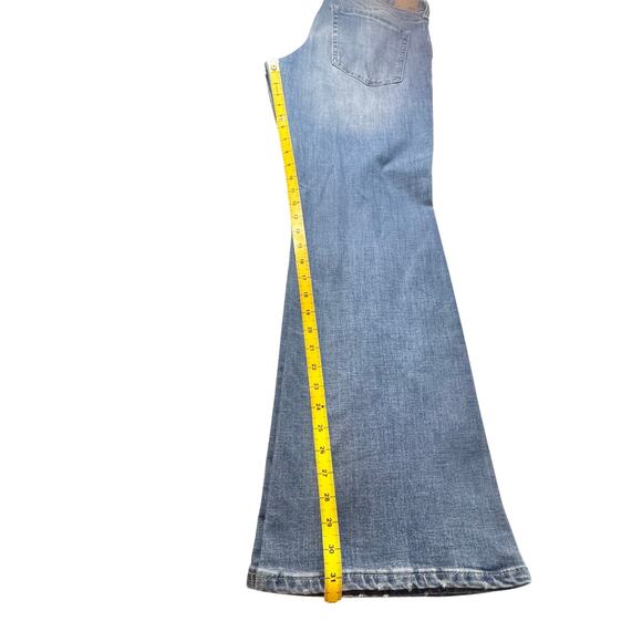 151. AERO NWT Aéropostale High Rise Flare Stretch Size 16R Jeans - Picture 7 of 11